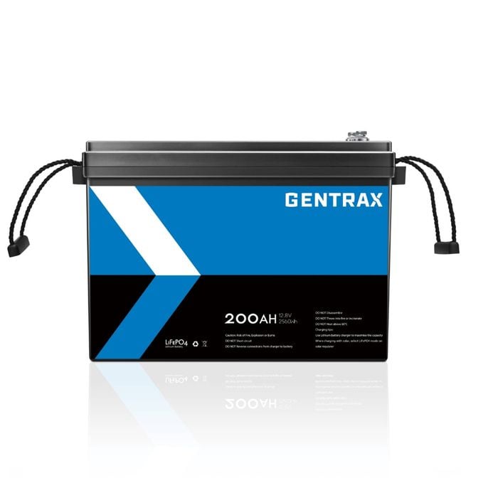 Gentrax 12v 200ah Lifepo4 Lithium Battery – 2560wh For Rv, Marine, Camping & Off-grid Solar Systems