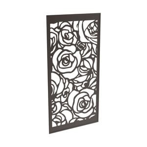 ProtectorAl 300-940 x 941-1840mm Black Roses Framed Composite Decorative Panel