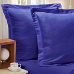 Fabric Fantastic 1000TC Premium Ultra Soft European Pillowcases 2-Pack Royal Blue