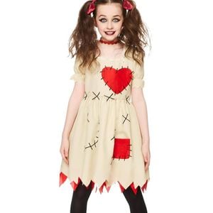 Stitched Up Girls Voodoo Doll Halloween Costume - Xlarge