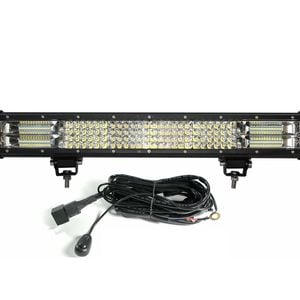 Elinz 20" LED Light Bar 4 Rows Work Driving FLOOD SPOT COMBO IP68 Offroad 4WD