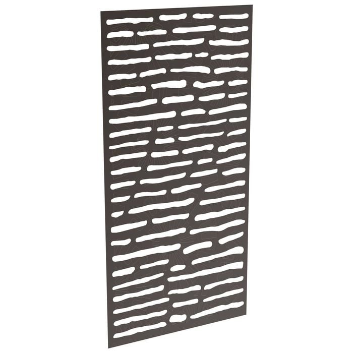ProtectorAl 300-1200 x 1201-2400mm Black Satin Slate Unframed Solid Aluminium Decorative Panel