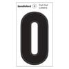 Sandleford 85mm O Black Self Adhesive Cut Out Letter