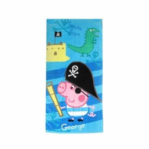 Kids Fun Theme Cotton Beach Towel 70 X 140 Cm Peppa Pig Swanka