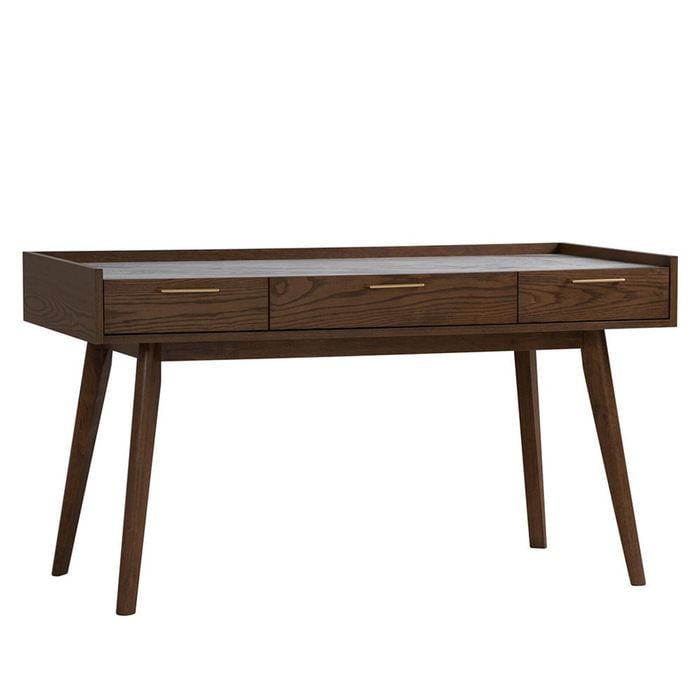Modern Furniture BREDA 110x79cm Study Desk - Walnut