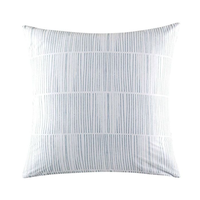 Kas Australia Maxo Euro Throw Pillowcase 65x65cm - Blue