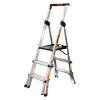 Gorilla 150kg 3-4 Step Silverback Adjustable Platform Ladder