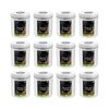 12PK Lemon & Lime Pop-Up Lid Pantry Container Round 550ml 10x10x12.5cm