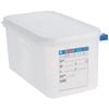 Araven Polypropylene Gastronorm Containers 1/3 With Lids 150mm 4 Pack Food Storage Kitchenware