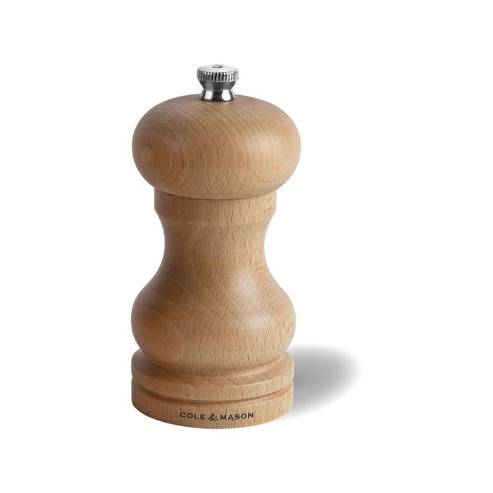 Cole & Mason Capstan Beechwood Salt Mill Grinder - Brown