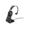 Jabra Evolve2 65 Ms Mono Bluetooth Headset With Charging Stand