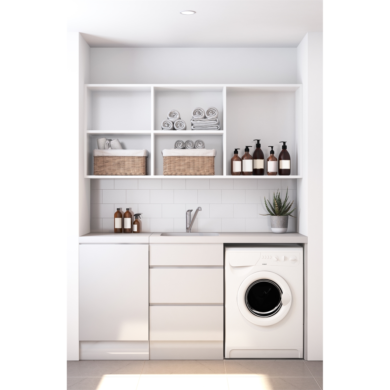 Bunnings laundry cabinets with sink discount