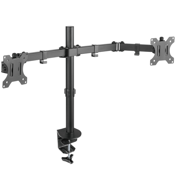 Brateck Double Joint Articulating Steel Dual Monitor Arm 13’’-32’’