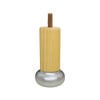 Adoored 100mm Paint Base Lacquered Top Round Cabinet Leg