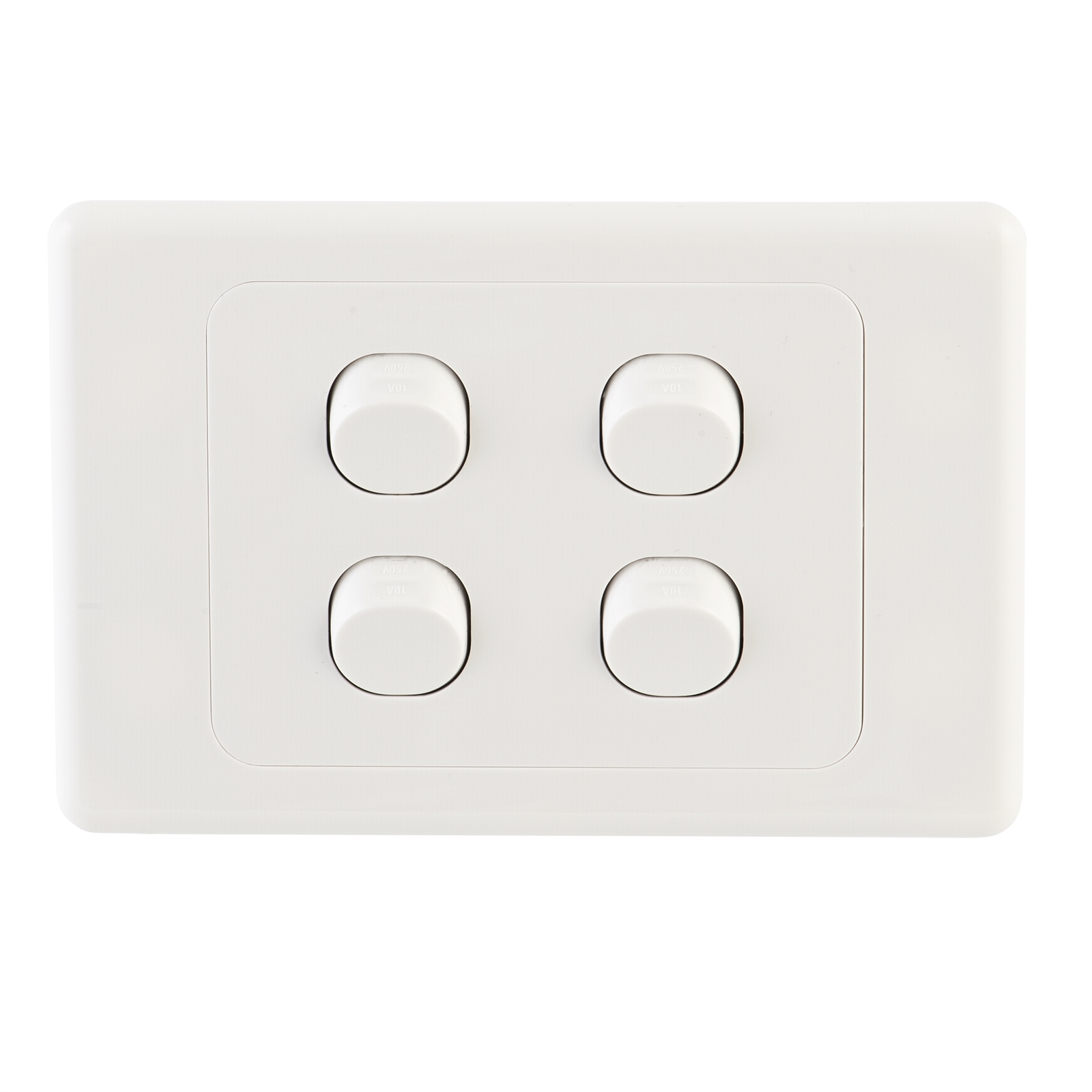 DETA White S-Line Quad Switch product image