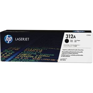 Hp 312a Original Laser Toner Cartridge - Black - 1 Each - 2400 Pages