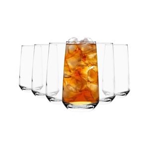LAV Lal Highball Glasses - 480ml - Clear - Pack of 6
