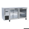 Thermaster Glass Door Workbench Fridge  - Under Bench Fridges (tl1500tng)