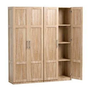 Artiss 2x Buffet Cabinet Sideboard Pantry Kitchen 180cm Pine