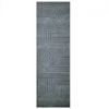 Contemporary Handwoven Wool Rug-Unity 6230-Smoke-80x300cm
