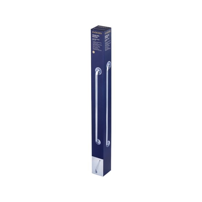 evekare 900mm Polished Stainless Steel Grab Rail