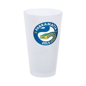 NRL Frosted Conical Glass - Parramatta Eels - 500ml - Single