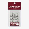Vanfook DT38B Black PTFE Coated Light Duty Treble Fishing Hook 14