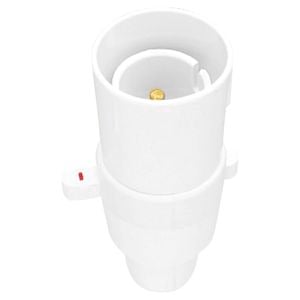 HPM White Switched Lampholder