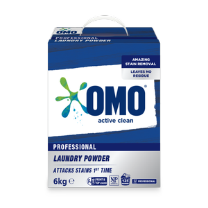 OMO Pro Active Clean Laundry Powder 6KG