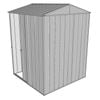 Build-a-Shed 1.5 x 1.5 x 2.3m Gable Single Sliding Side Door Shed - Zinc