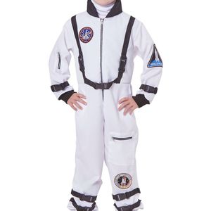 Out Of This World Boys White Space Suit Astronaut Costume - Small