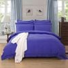 Fabric Fantastic 1000tc Tailored King Single Size Royal Blue Quilt/doona/duvet Cover Set