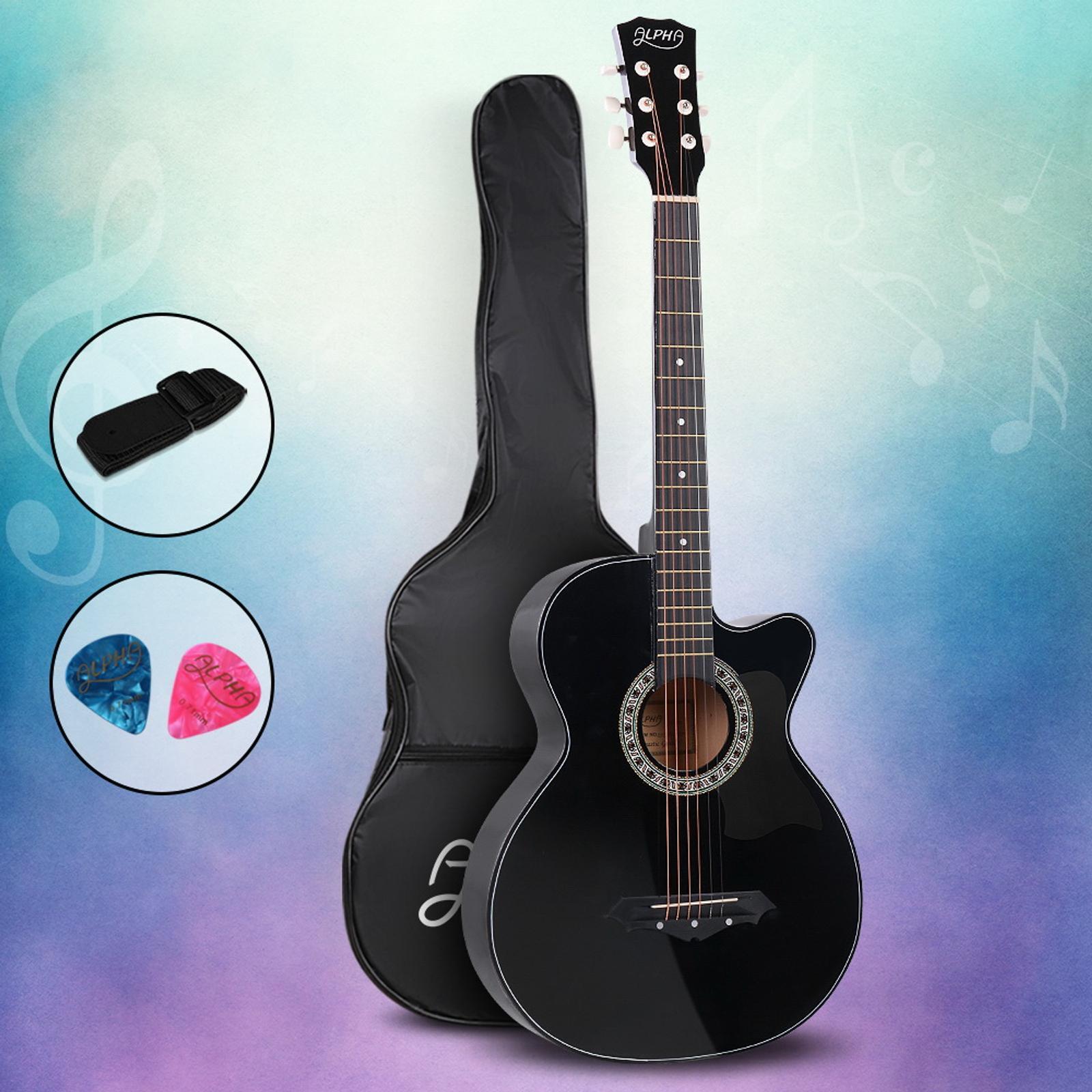 Alpha 38 inch acoustic guitar sales