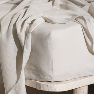 Ecology Dream Fitted Sheet Size Super King Stone Bedding