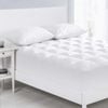 Cloudland Super King White 1000GSM Memory Resistant Microball Fill Mattress Topper - SKB