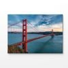 Golden Gate Bridge in USA Aerial View Print 100% Australian Made 180x120cm (Stretched Canvas)