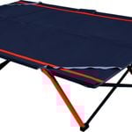 Wildtrak Easy Up 200x144cm Stretcher Queen Bed w/ Carry Bag - Grey