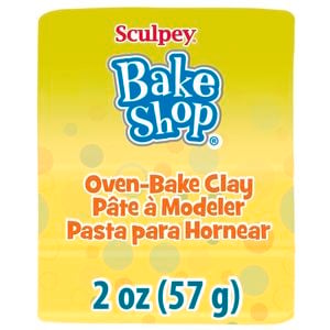 Sculpey 57g Yellow Bake Shop Clay