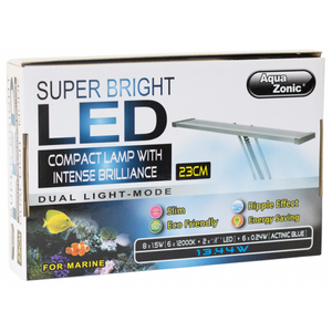 AquaZonic Super Bright Marine LED 23cm Clamp Lamp 13.44W
