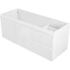 CIBO 1200mm White Matte Tonic Wall Hung Vanity - Cabinet Only