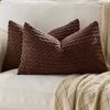 Gioia Casa 2-Pack Bubble Corn Cushion Covers 30cm x 50cm - Brown