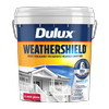 Dulux 15L Vivid White Semi Gloss Weathershield Exterior Paint