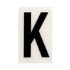 Sandleford 85mm White Self Adhesive House Letter K