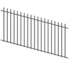 ProtectorAl 1201-2400W x 1200H Monument Batten Pool Fence Panel Raked Up to 15º