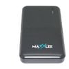Maxxlee 10000mAh Power Bank Dual USB Output Black
