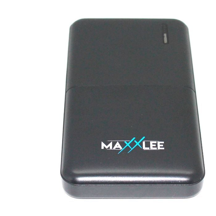 Maxxlee 10000mAh Power Bank Dual USB Output Black