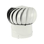 Bradford CSR WindMaster DTC 300mm Natural Roof Vent - Dover White