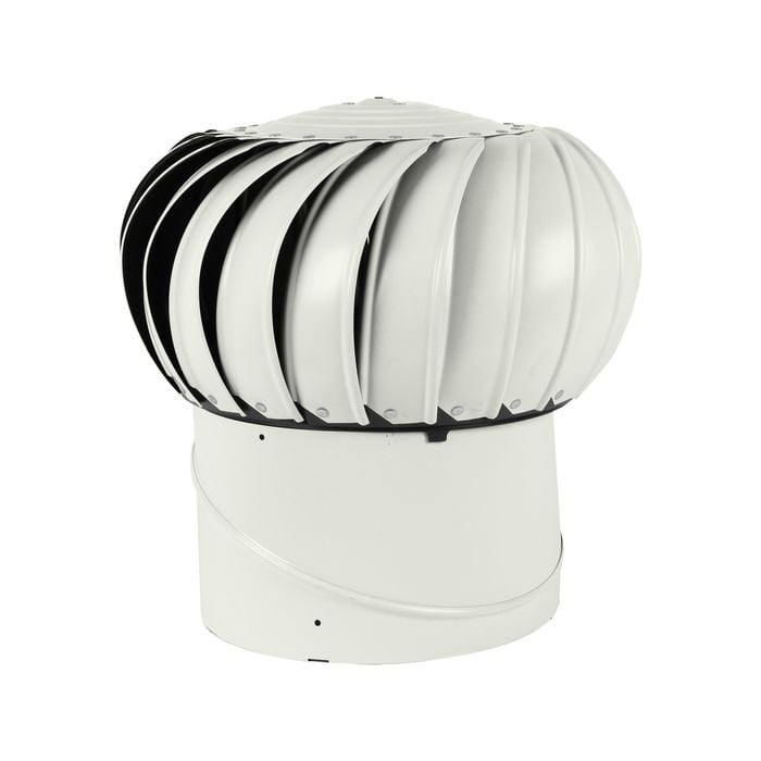 Bradford CSR WindMaster DTC 300mm Natural Roof Vent - Dover White