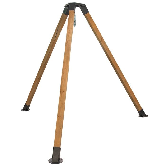 Vivere Steel Tripod BRAKITS to make an outdoor stand for a hanging chair - posts not included brackets only