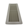 Accord 10 x 30cm Cream Metal Louvered Floor Vent